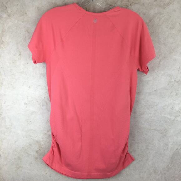 GAIAM Women's Corral-Pink Short-Sleeve Yoga Top Size L - Picture 5 of 12